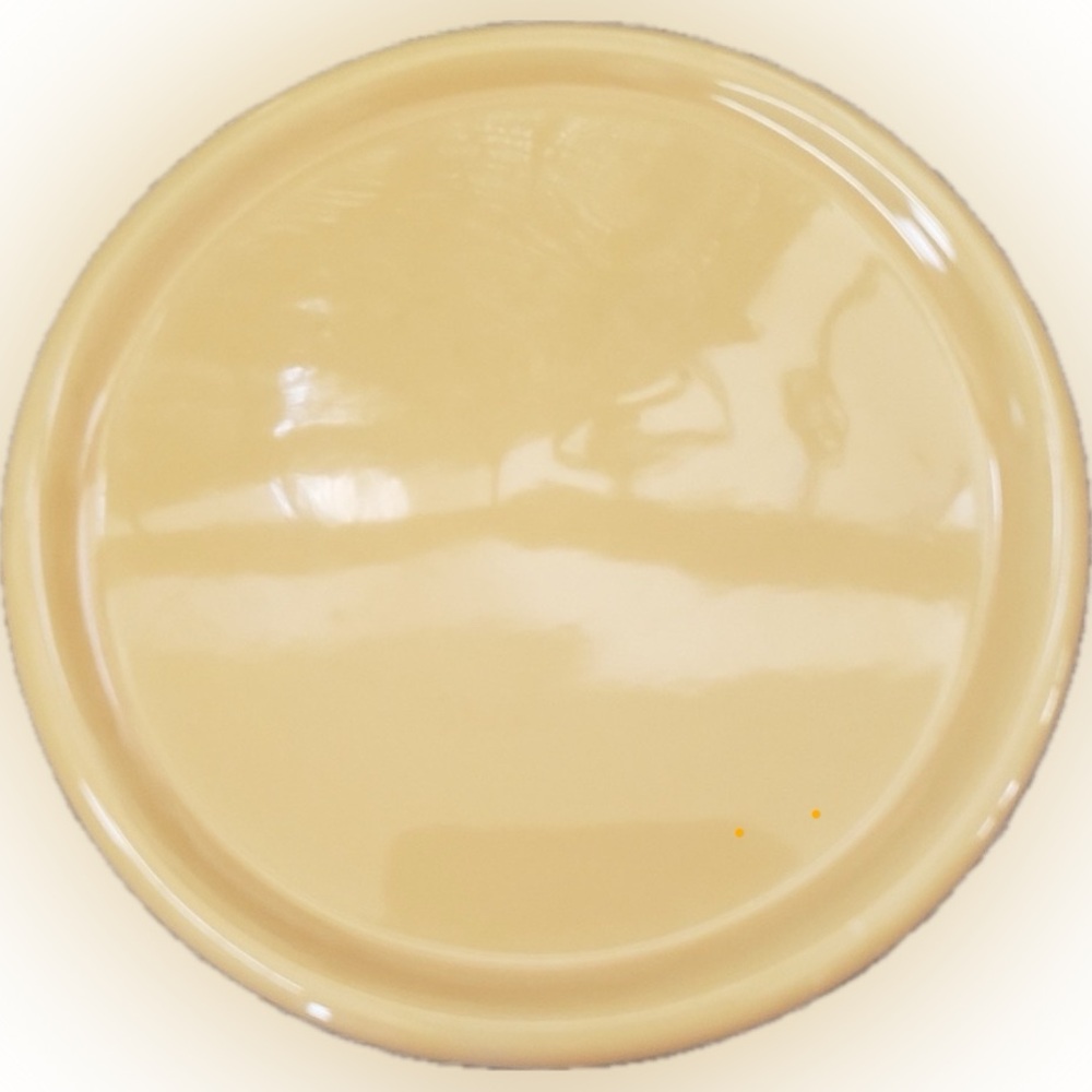 3 Longaberger Butternut Yellow Crock Lid / Coasters p04